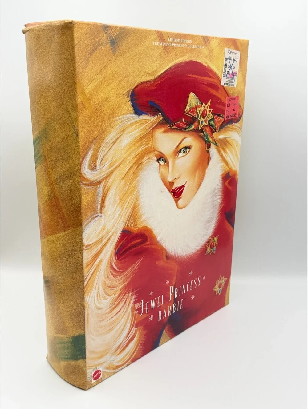 VTG 1996 Limited Edition Jewel Princess Barbie The Winter Princess Collection